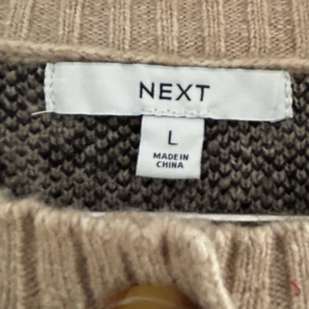 Next Black and Tan Leopard Cardigan - Picture 3 of 3